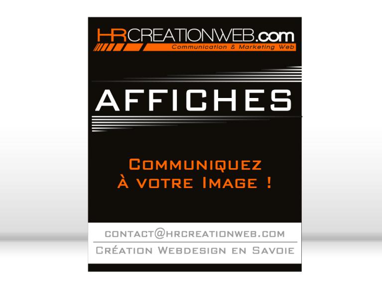 Affiches personnalisable - HR CREATION WEB