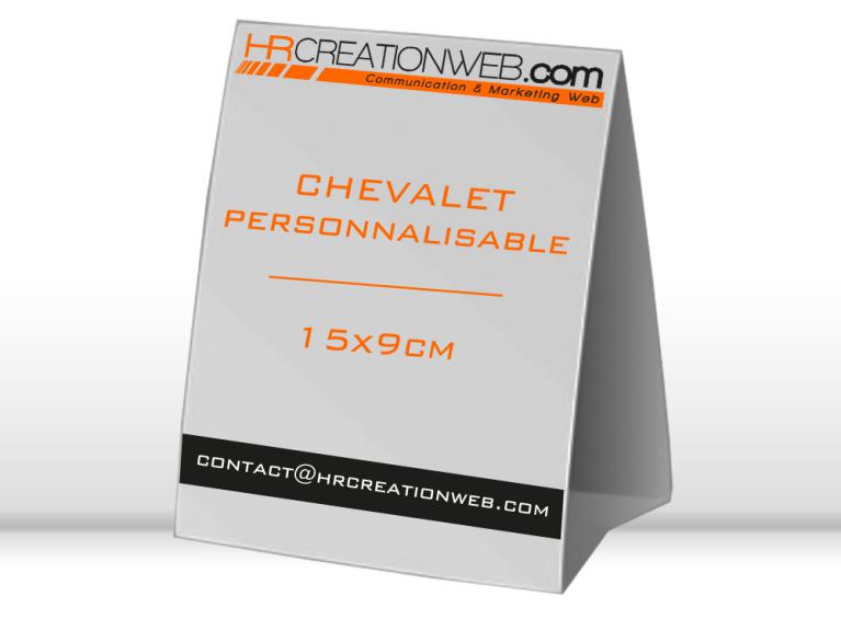 Chevalet personnalisable - HR CREATION WEB