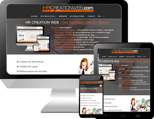 HRCREATIONWEB - création de sites web, logo, référencement, ...