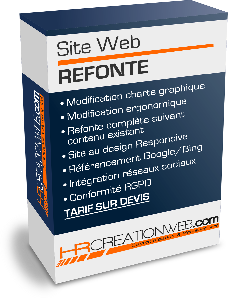 Refonte site web